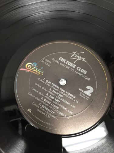 Culture Club - From Luxury to Heartache LP -In Shrink- (6922748854455)